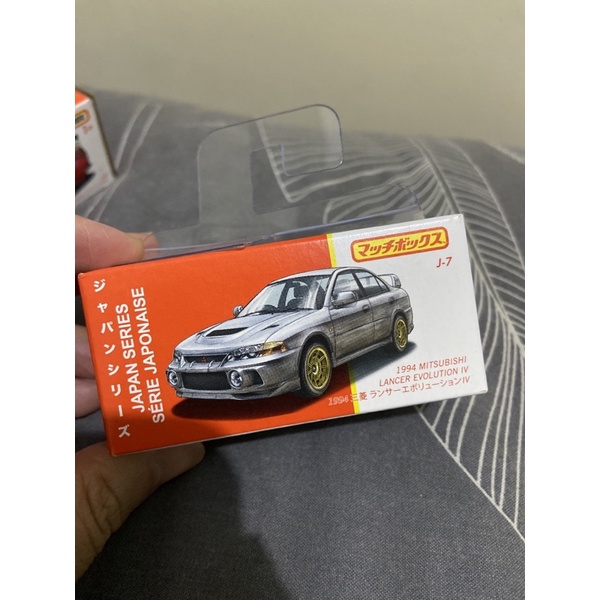 Matchbox Match Box Lancer Evolution IV Silver 1994 Mitsubishi Japan ...