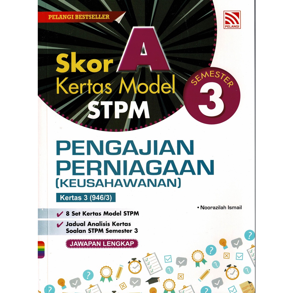 [adm] Buku Latihan Skor A Kertas Model Stpm Semester 3 2023 Shopee