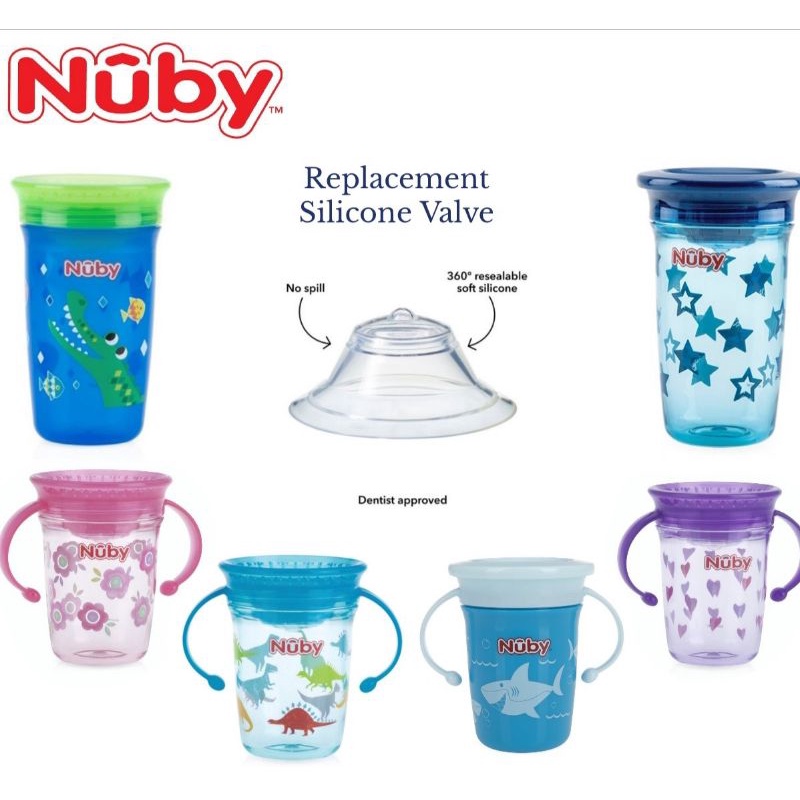 Wonder Cup Nuby 360 Replacement Silicone Nuby Wonder Cup Spill