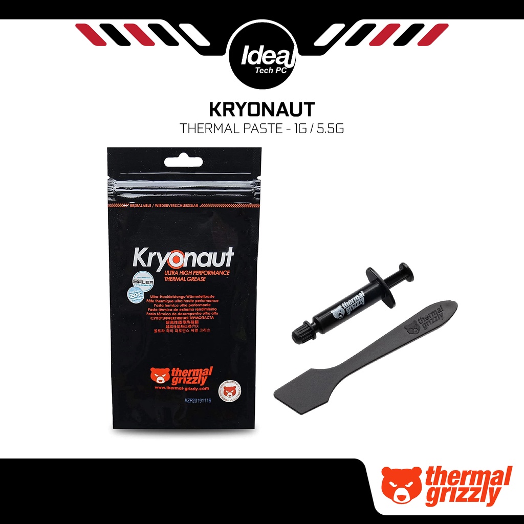 Thermal Grizzly Kryonaut High Performance Thermal Grease Cooling  Paste/Grease 1g