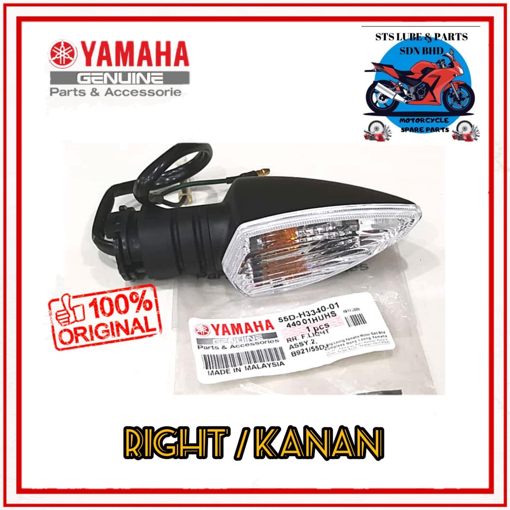 REAR SIGNAL LAMP LEFT & RIGHT FOR YAMAHA 135LC V5 / V6 & EGO AVANTIZ ...