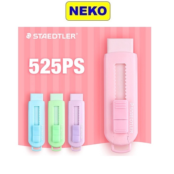 Staedtler PVCfree Eraser With Sliding Plastic Sleeve / Eraser Refill Shopee Malaysia