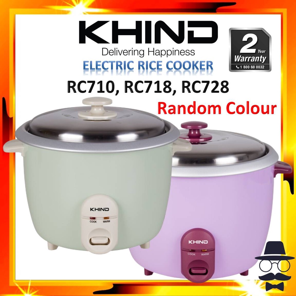 KHIND / Panasonic Electric Rice Cooker RC806N 0.6L , RC710N 1.0L ...