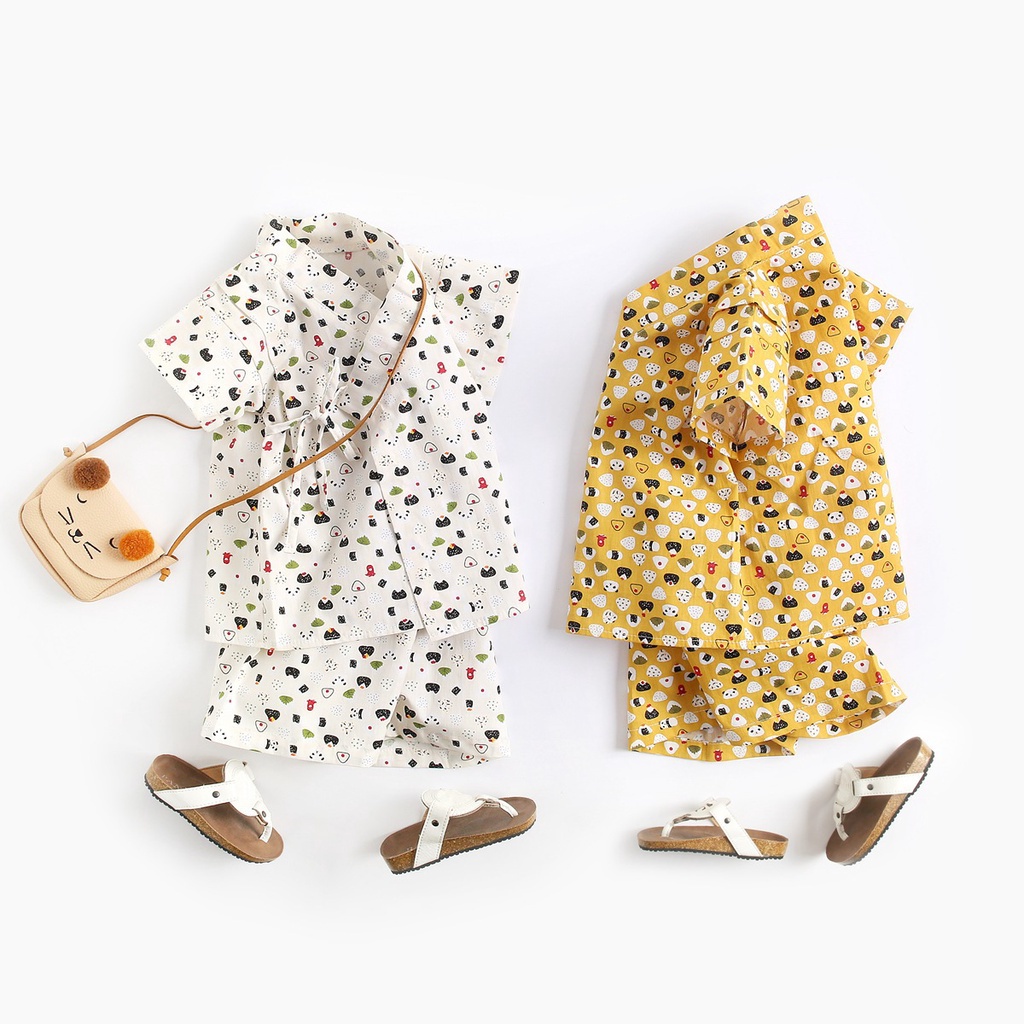 Baby Clothes Japanese Yukata Robe Newborn Kimono Male Female Home ...