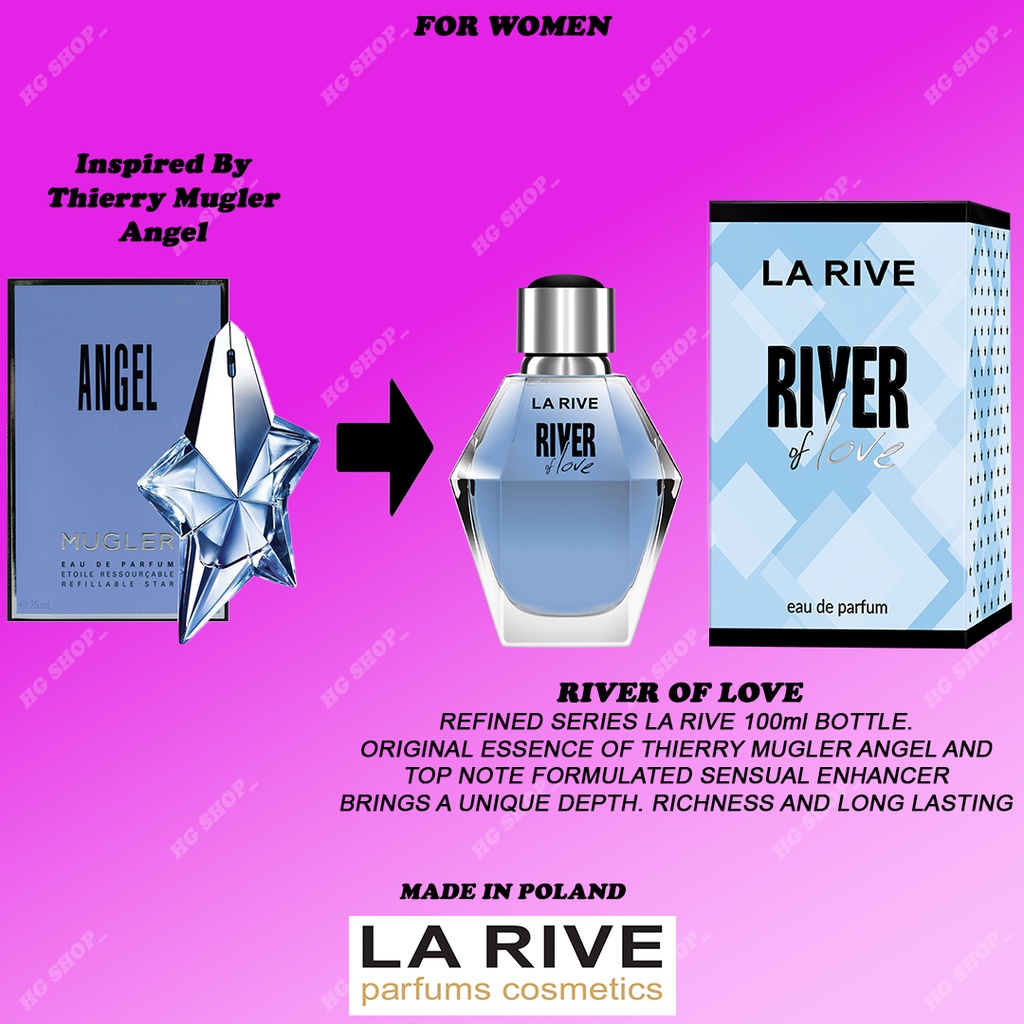PERFUME LA RIVE RIVER OF LOVE EDP 100ml (ORIGINAL) | Shopee Malaysia