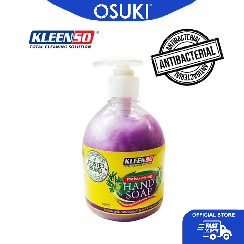 KLEENSO Hand Soap Moisturising Lavender (500ml) | Shopee Malaysia