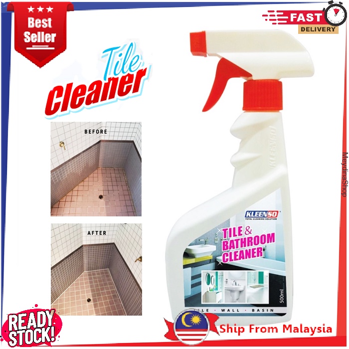 KLEENSO Tile & Bathroom Spray Cleaner Spray Pembersih Tandas Bilik