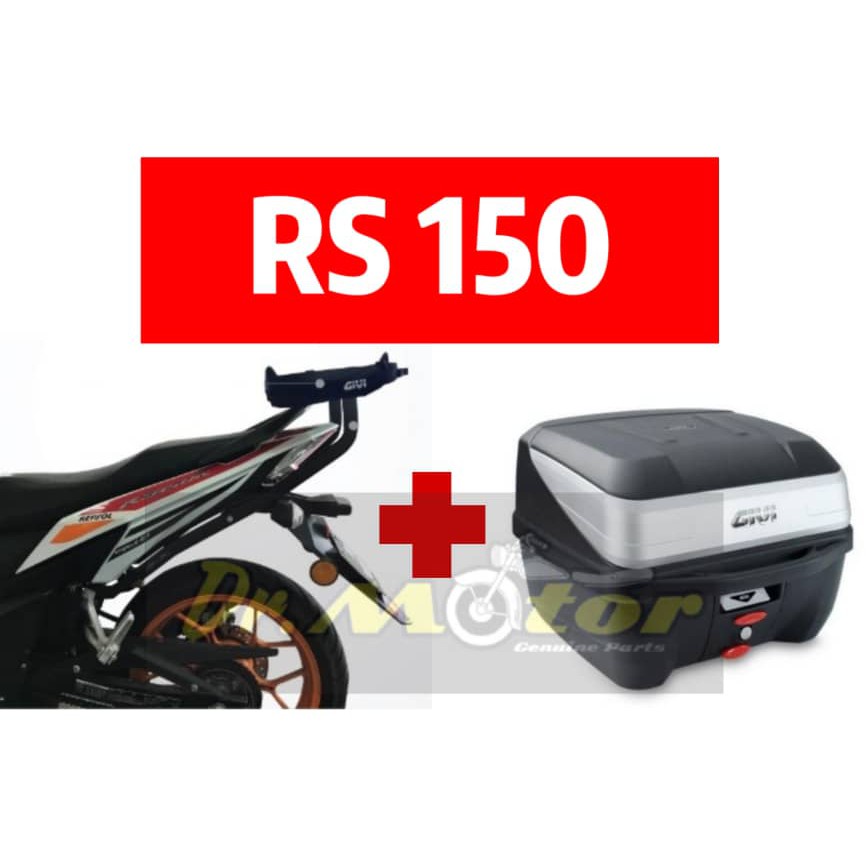 GIVI RSX RS X RS150 V1 V2 HEAVY DUTY MONORACK COMBO GIVI BOX E250N2 B27N B27N2 B32N B32NB