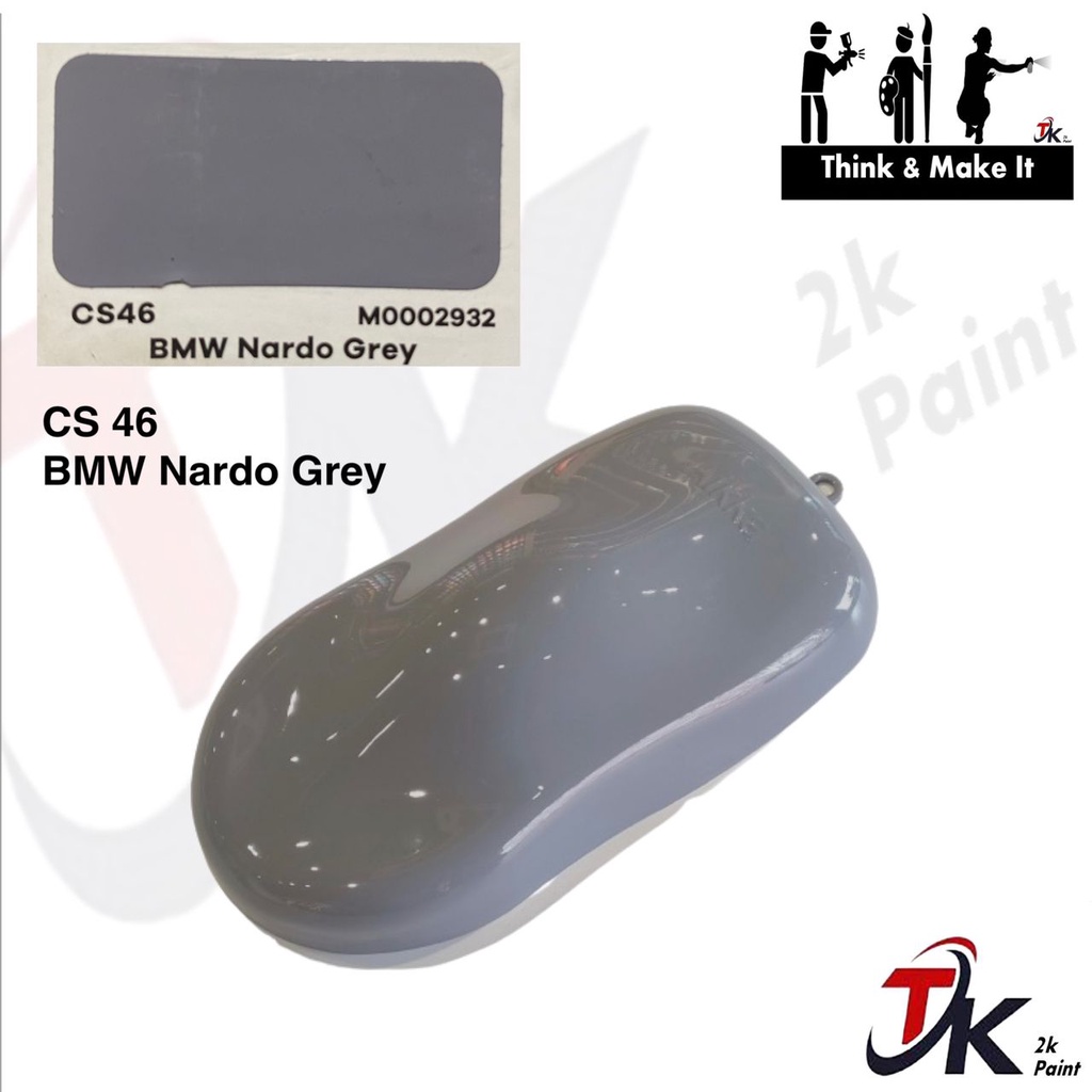 CS 46 BMW Nardo Grey OLD SCHOOL SUPREME SOLID COLOUR 2K PAINT/FAST