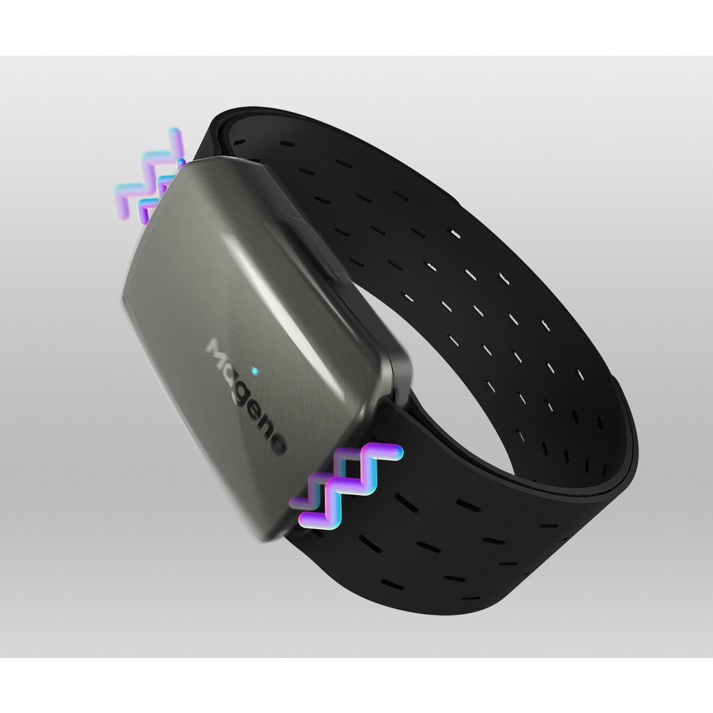 Magene H803 Heart Rate Monitor Armband Dual Mode Bluetooth ANT Arm Wristband Tracker Fitness Heart Rate for Strava