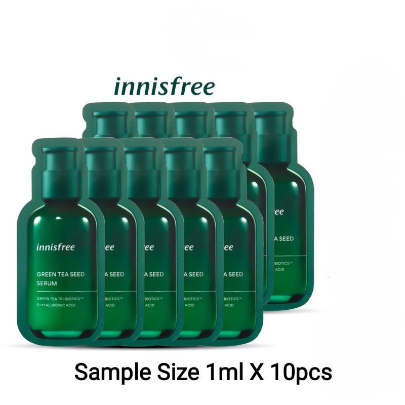 Innisfree Greentea Seed Serum Sample 1ml X 10pc | Shopee Malaysia