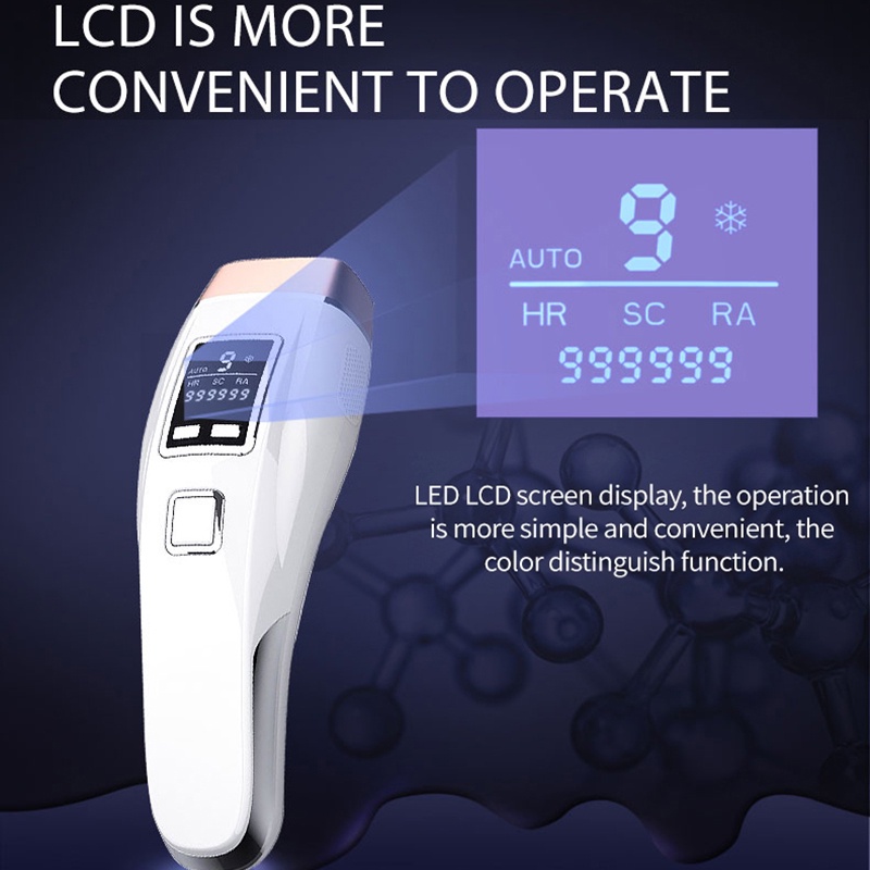 Laser Epilator IPL Hair Removal Device Women Men Home Photoepilation ...