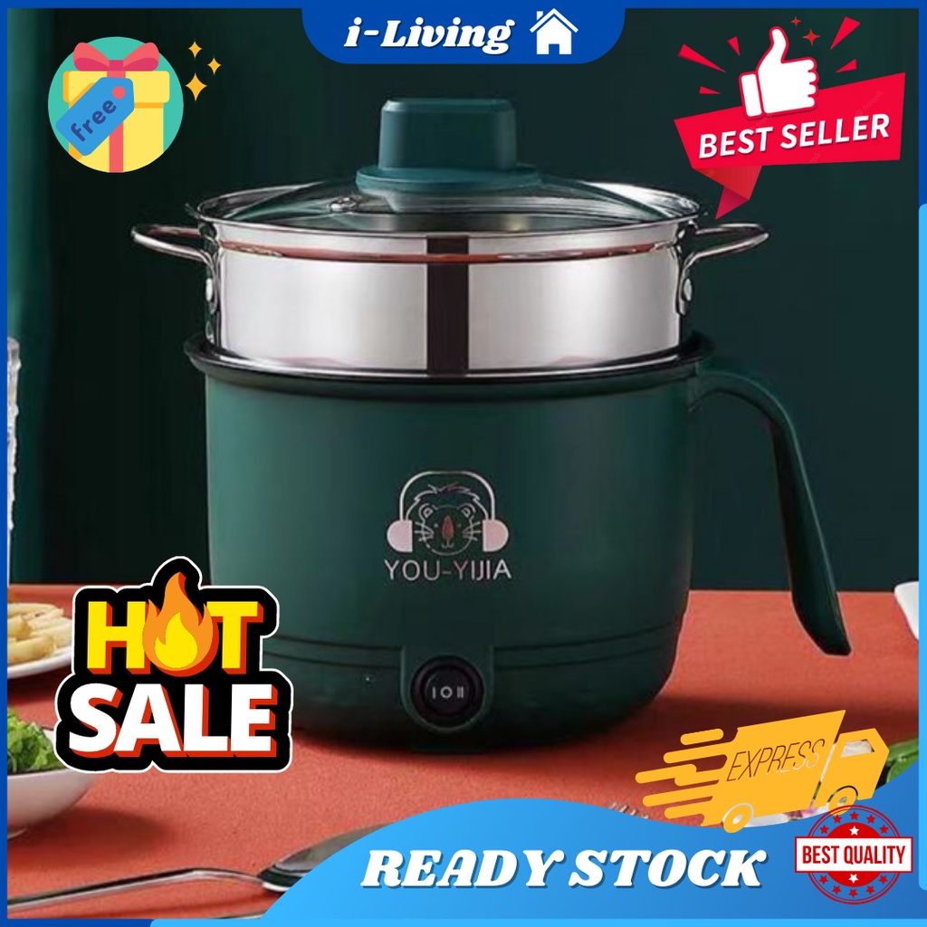 Pensonic 1.0L Rice Cooker Non Stick Teflon Inner Pot