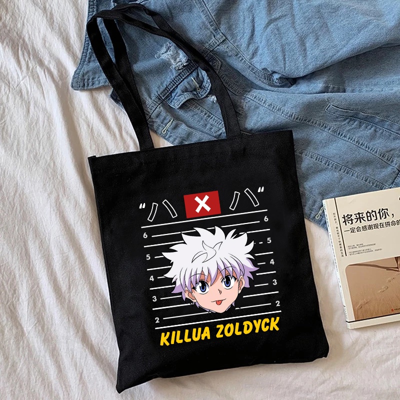 HunterXHunter Hisoka outlet Reusable Canvas Tote Bag