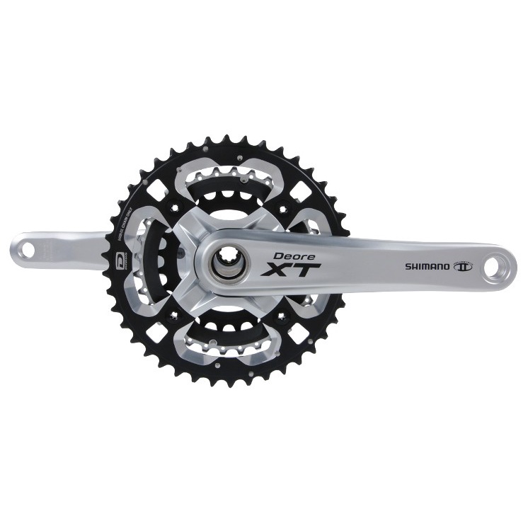 Shimano XT M770 44/32/22T 175mm Hollowtech II 9/10 Speed Triple ...