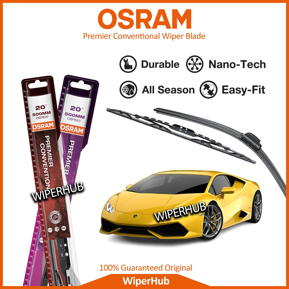 Osram Huracan (20142019) Premier Conventional Flat Wiper