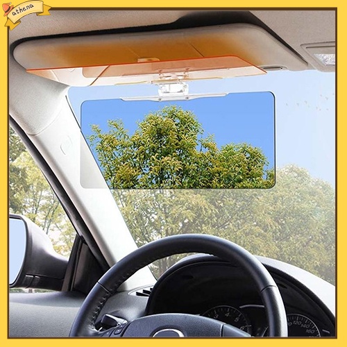 Car Sun Visor Anti-Glare Blocker UV Fold Flip Down High Clarity