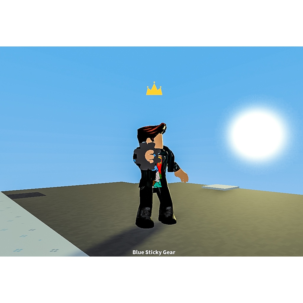 Roblox Island Blue Sticky Gear Shopee Malaysia