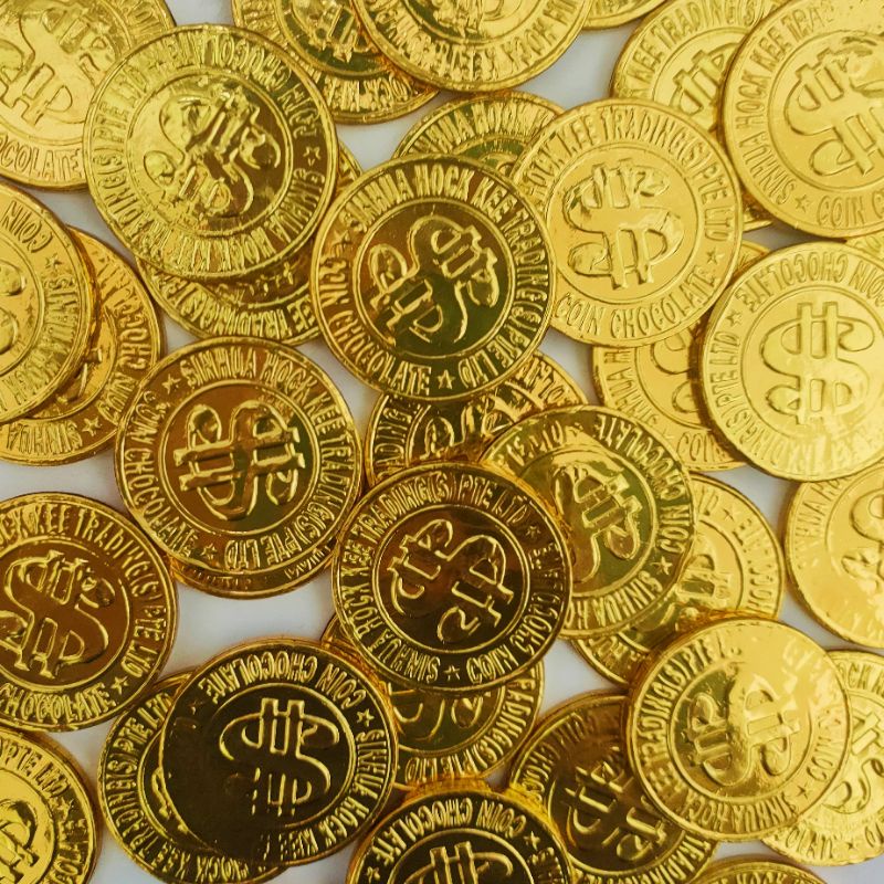 Big Chocolate Gold Coin (HALAL) | Shopee Malaysia