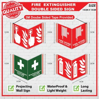 Fire Projecting 3D Signage, Fire Extinguisher, Fire Alarm, Fire Hose ...