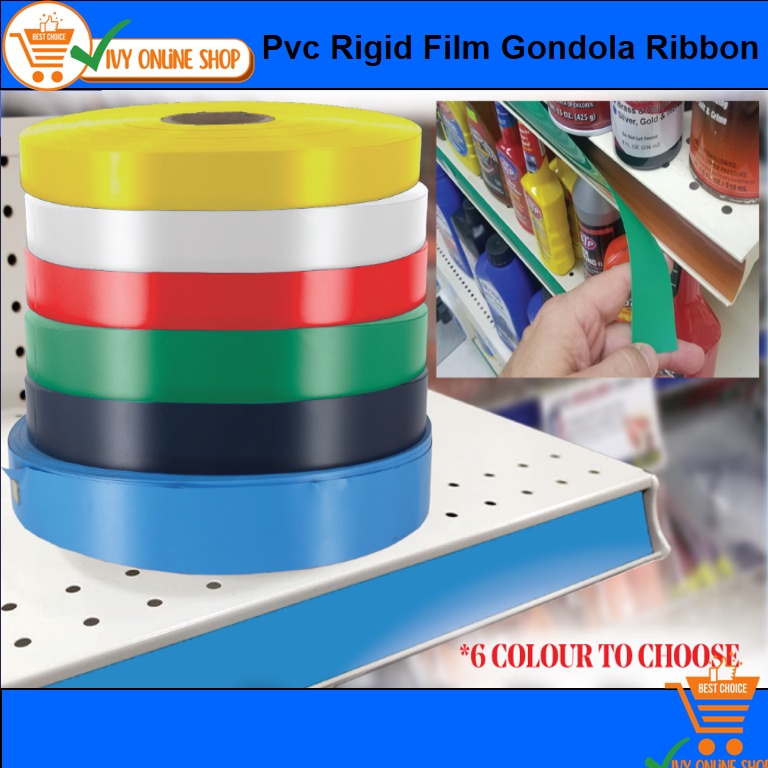 PVC Rigid Film Gondola Ribbon | Shopee Malaysia