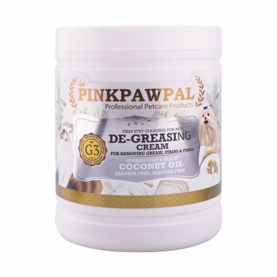 PinkPawPal Degreasing Cream 1800g Pet Hygiene Cats Dogs Kucing