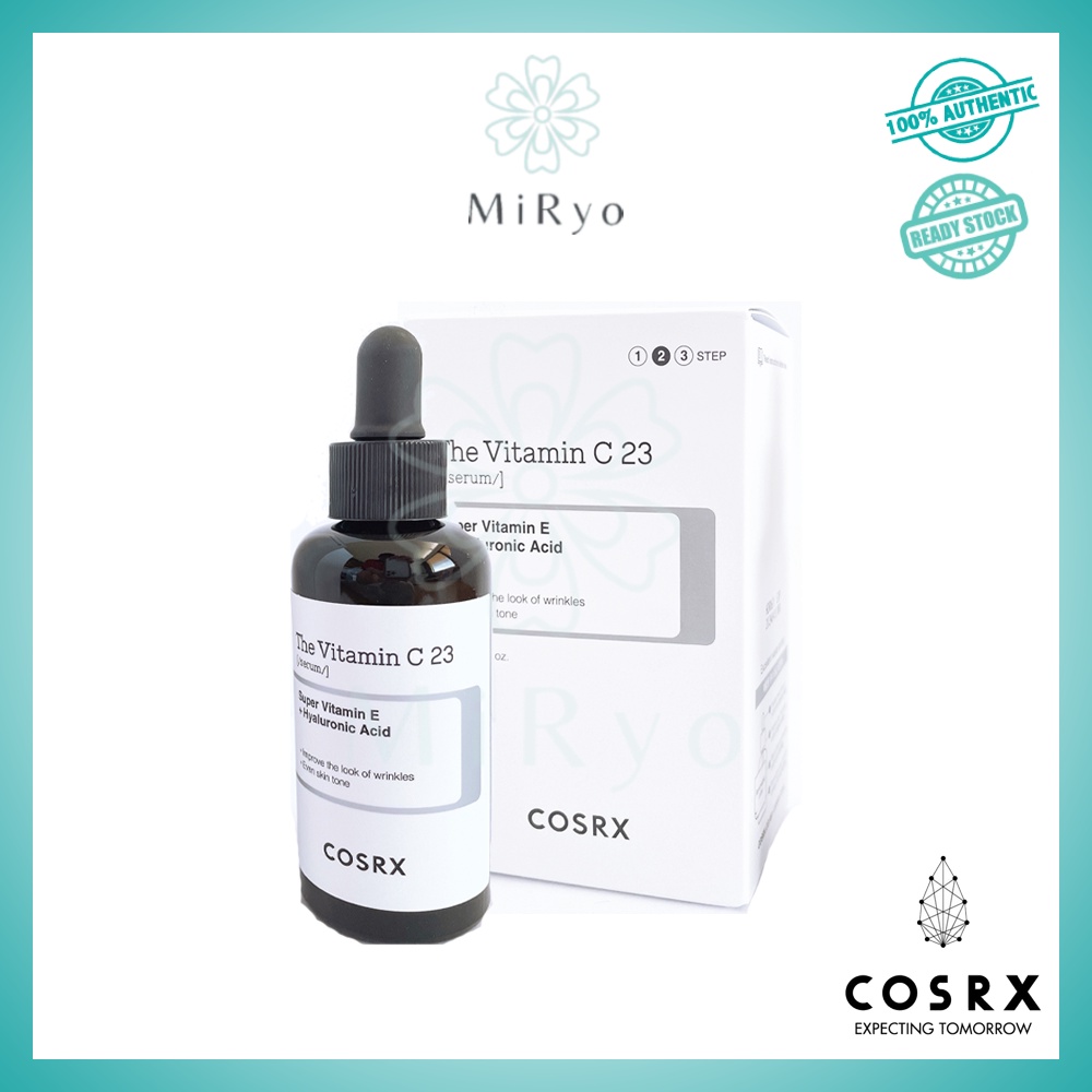 COSRX The Vitamin C 23 / 13 / Niacinamide 15 / Hyaluronic Acid 3 Serum 20g [MIRYO] Shopee Malaysia