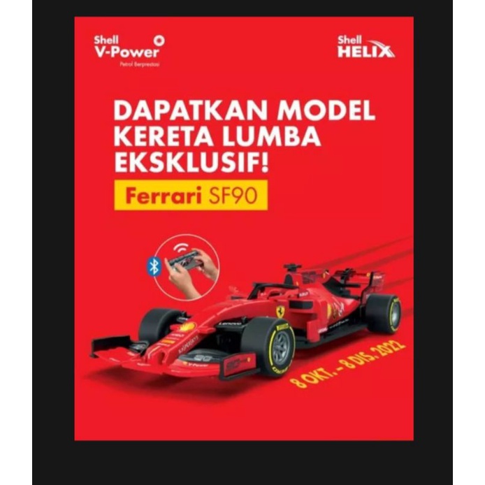 2022 promo Ferrari F1 Shopee Malaysia