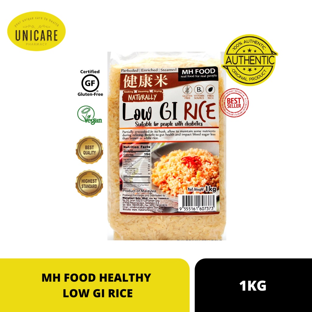 MH FOOD HEALTHY LOW GI RICE 1KG Shopee Malaysia