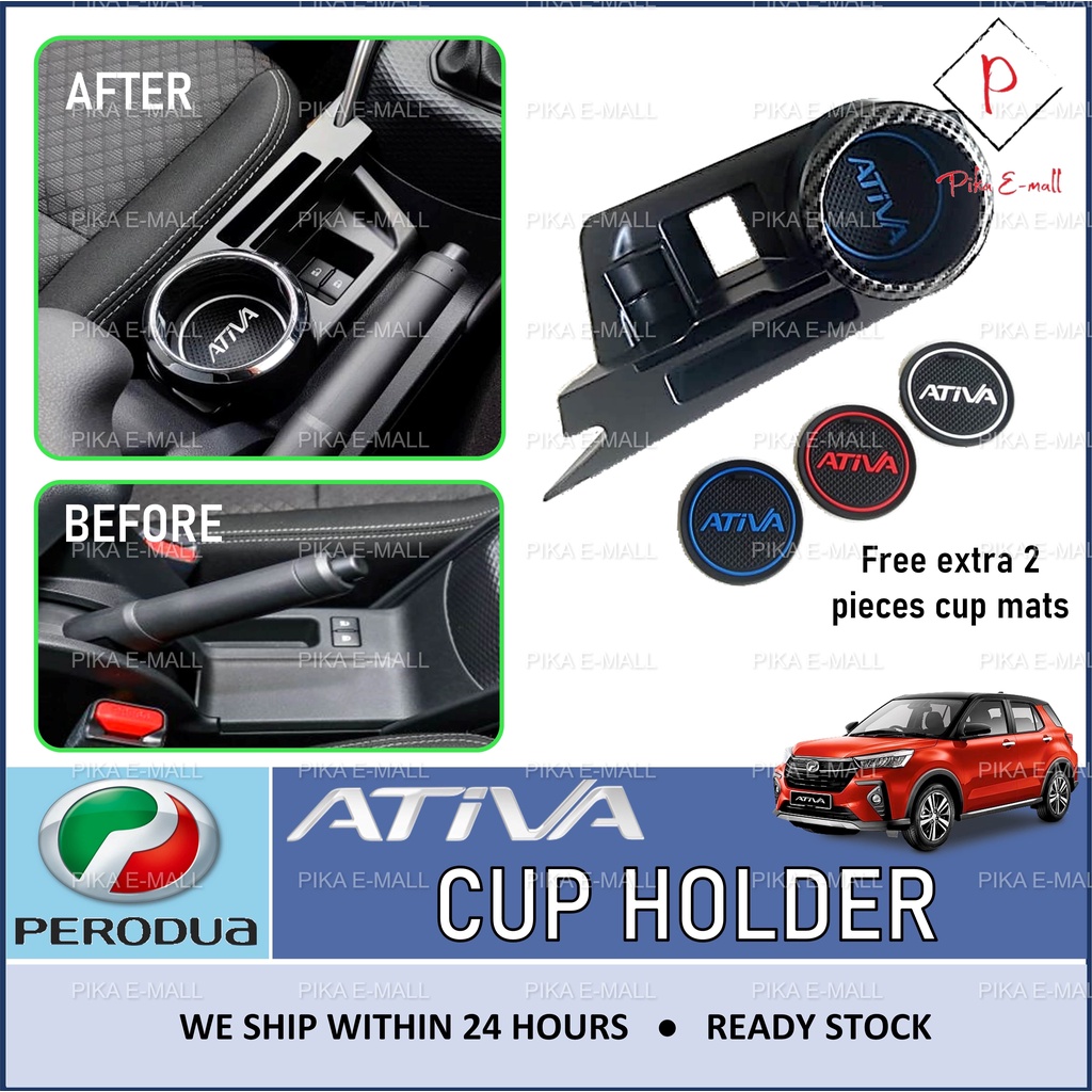 [CUP HOLDER] Perodua Ativa Cup Holder Center Coins Organizer ...