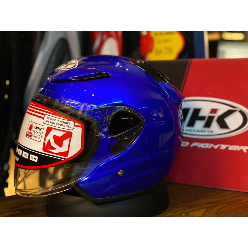 NHK R6 V2 SOLID CANDY BLUE GLOSSY | Shopee Malaysia