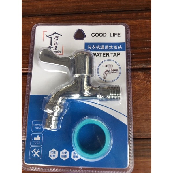 Washing Machine QuickOpening Faucet, Standard 4Tap Connector.with