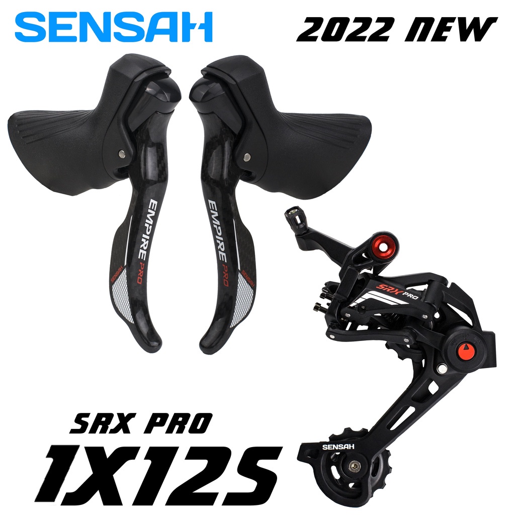 SENSAH SRX PRO 1x12 Speed Carbon Fiber Shifter Rear Derailleur ...
