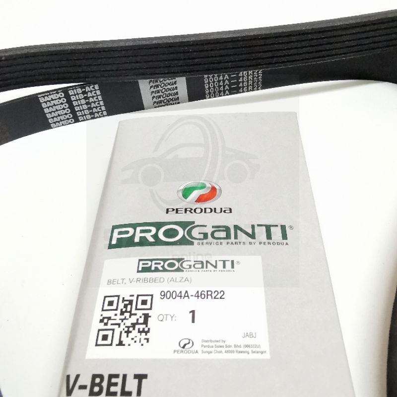 16603BZ030 ORIGINAL PERODUA ALZA FAN BELT AND FAN BELT PULLEY Shopee