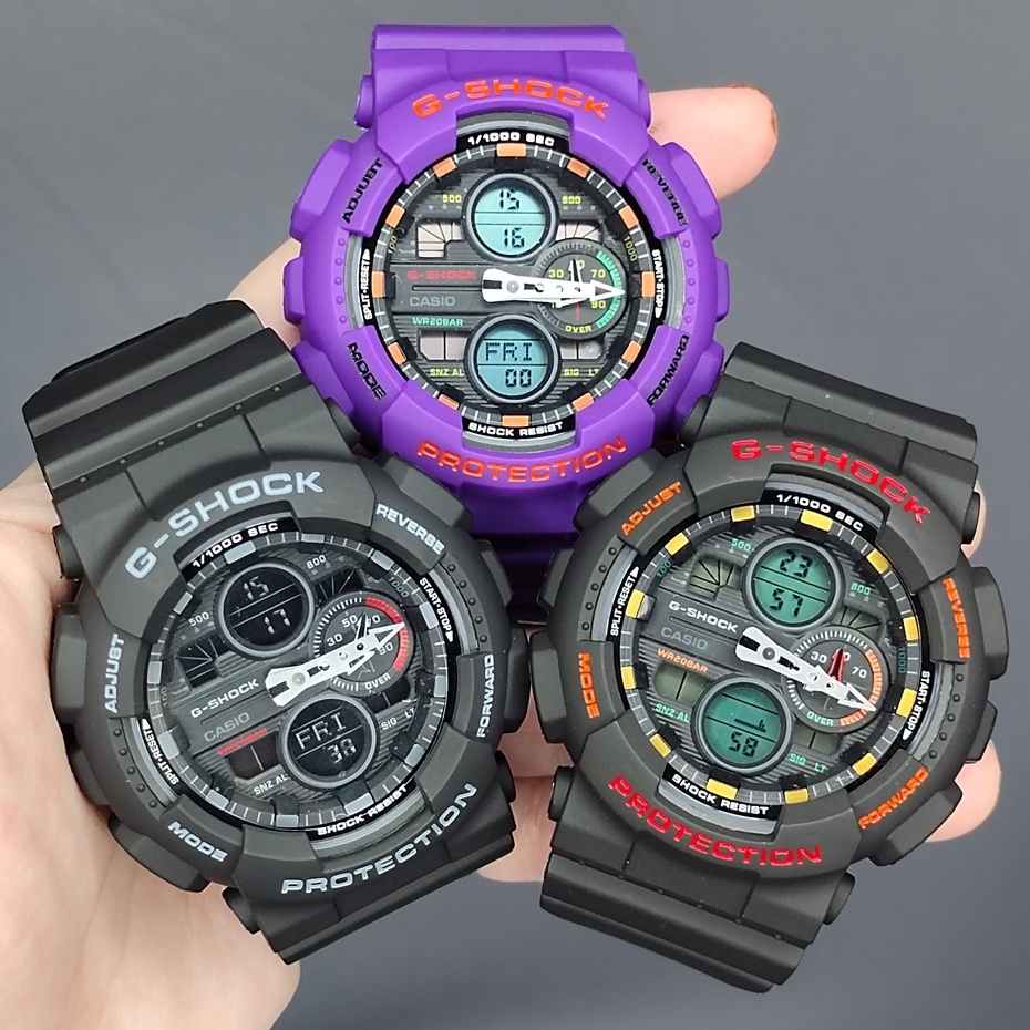 GSHOCK GA-140 SERIAL 7COLOUR,HIGH PREMIUM QUALITY. | Shopee Malaysia