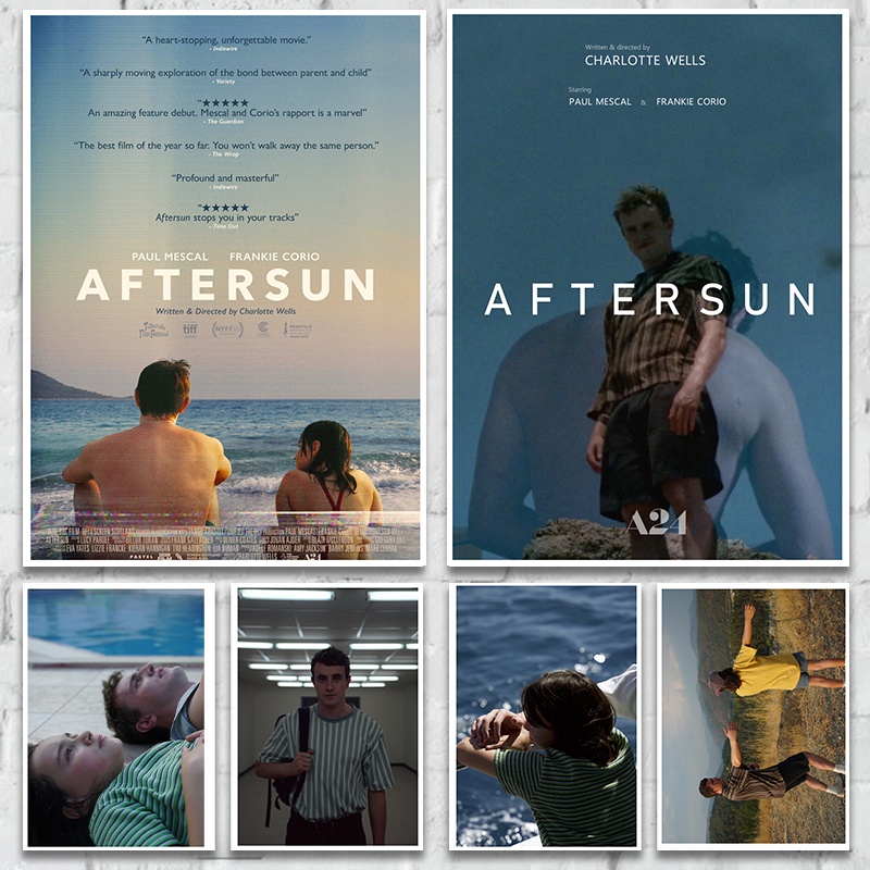 Popular Movie Aftersun Kraftpaper Poster HomeDecal Art Painting for