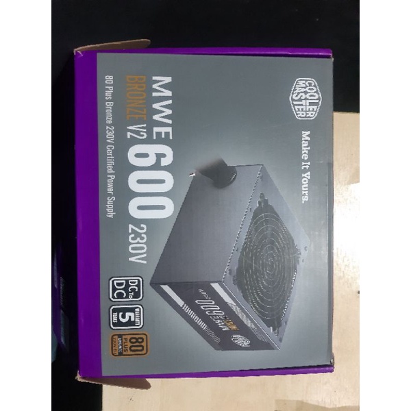 COOLER MASTER MWE 600 BRONZE V2 600W POWER SUPPLY | Shopee Malaysia