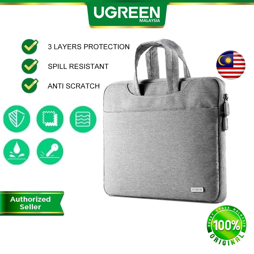 UGREEN Laptop Bag 360 Protective Carrying Case Portable Computer Bag ...