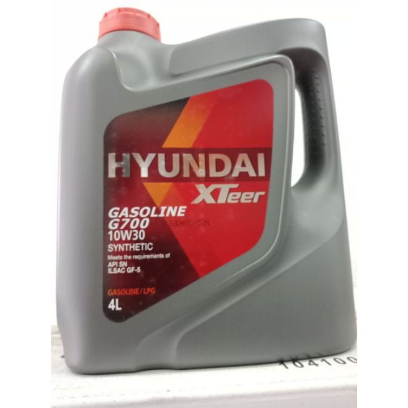 Hyundai X Teer 10w30 Engine Oil 4L | Shopee Malaysia