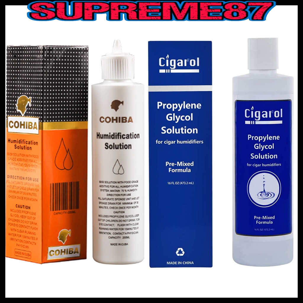 CIGAROL Humidification Solution 70% Humidity Humidifier Moisturizing ...