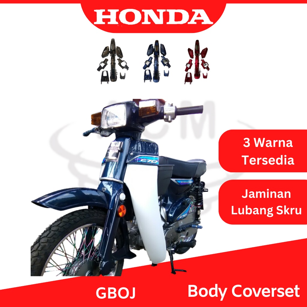 HONDA GBO J Full Body Cover Set Coverset Color Parts Body Kit Bodyset ...