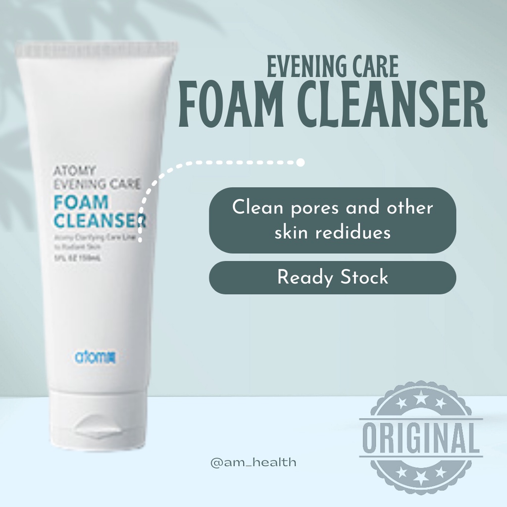 Atomy EVENING CARE Foam Cleanser 150ml Shopee Malaysia