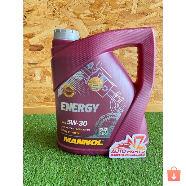 SALE !! Original Engine oil Mannol Energy 5w30 4litre Shopee Malaysia