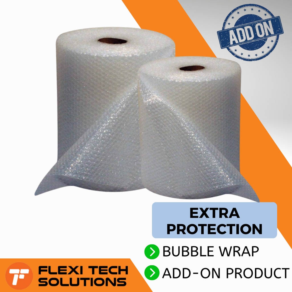 Flexi Tech EXTRA BUBBLE WRAP Extra Protection addon Shopee Malaysia