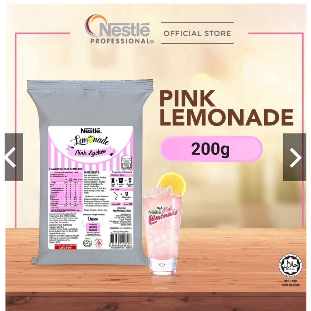 NESTLE PINK LEMONADE -(2PACK)X200G | Shopee Malaysia