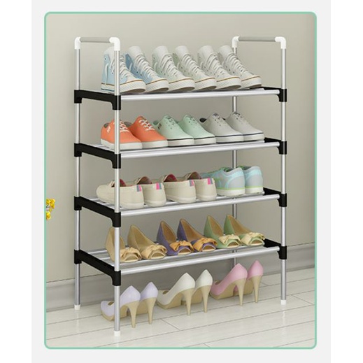 Portable Shoe Storage Organizer Rack 3/4/5/6 Tier Multifunctional Shoe ...