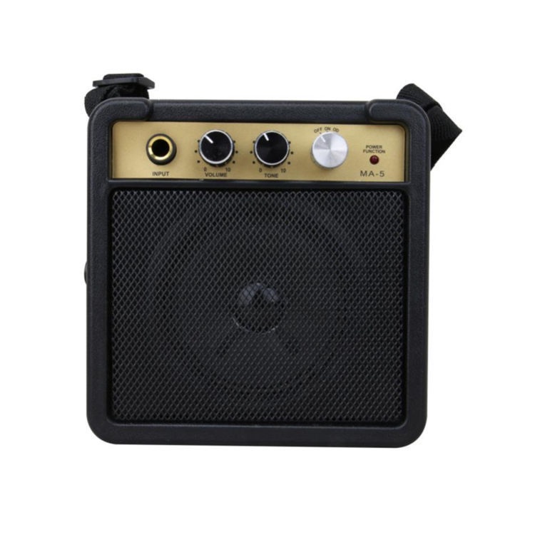 5W Electrical Blowpipe Mini Speaker Portable Electric Guitar Sound Box