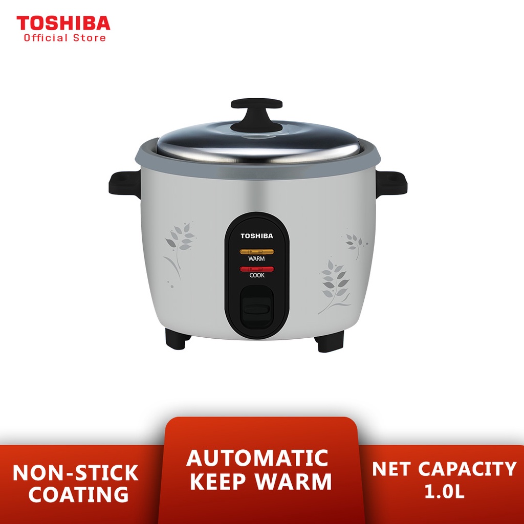 Toshiba 1.8L Conventional Rice Cooker RC-T18CEMY(GY) (Grey)