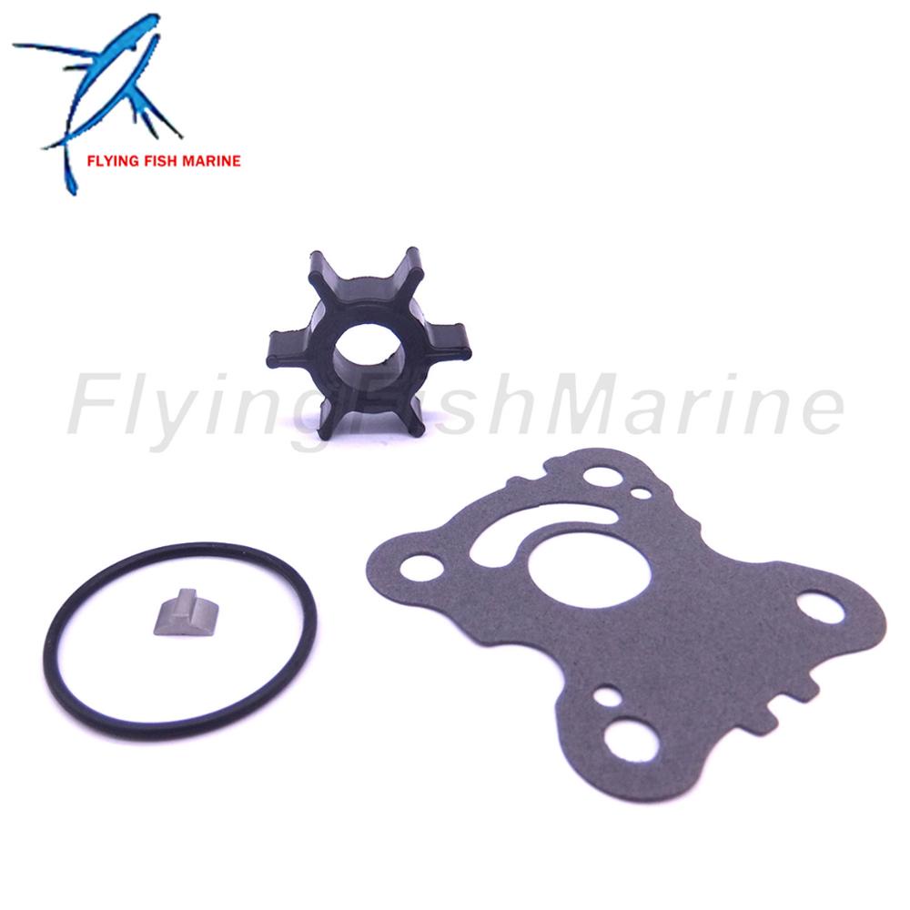 Water Pump Impeller Repair Kit 06192-ZW9-A30 For Honda 8 9.9 15 20 HP Outboard