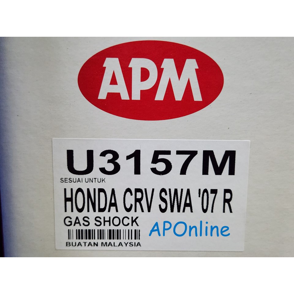 APM Honda CRV SWA TOA 2007 2012 Shock Absorber Gas Shopee